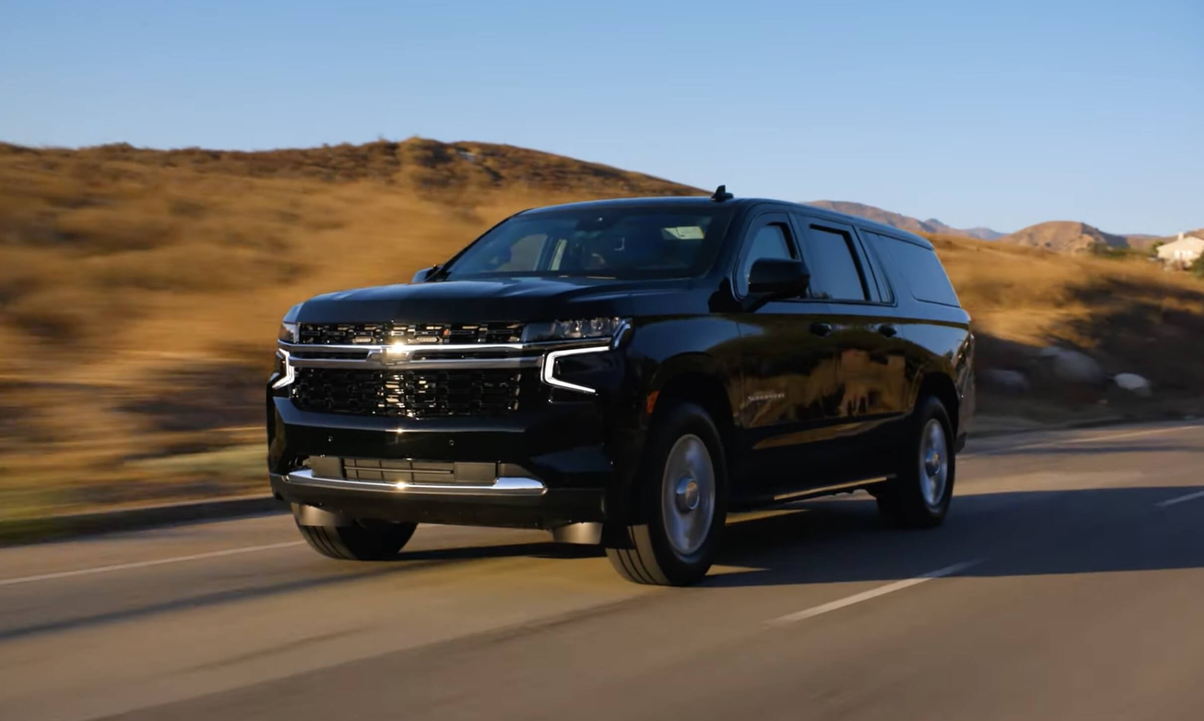 Black SUV Car